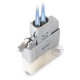 Benzine insert double flame